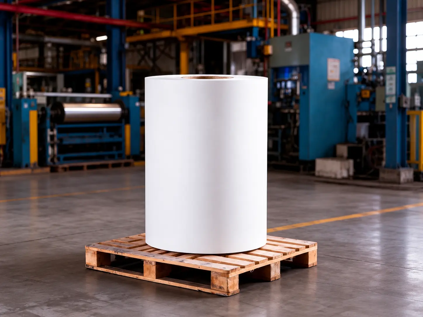Self-adhesive paper label stock jumbo roll Self-adhesive paper label stock jumbo roll