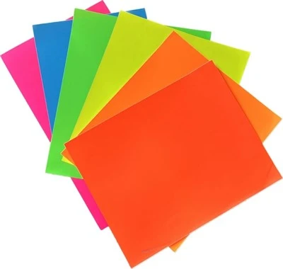 Fluorescent Paper Material