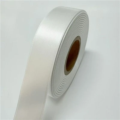 Single Side White Woven Edege Polyester Tape